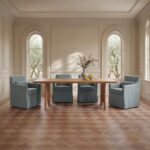 Lake Dining Table Natural QM-1015-24-0 QM 1015 24 0 10