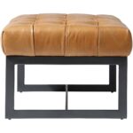 Wyatt Leather Bench Tan QN-1002-40 QN 1002 40 02