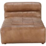 Ramsay Leather Chaise Tan 9 Ramsay Leather Chaise Tan QN-1010-40 QN 1010 40