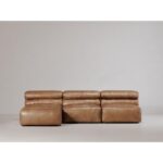 Ramsay Leather Chaise Tan 12 Ramsay Leather Chaise Tan QN-1010-40 QN 1010 40 30