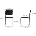 Moma Stainless Steel Dining Chair - Set of Two QN-1033-02 QN 1033 02 70