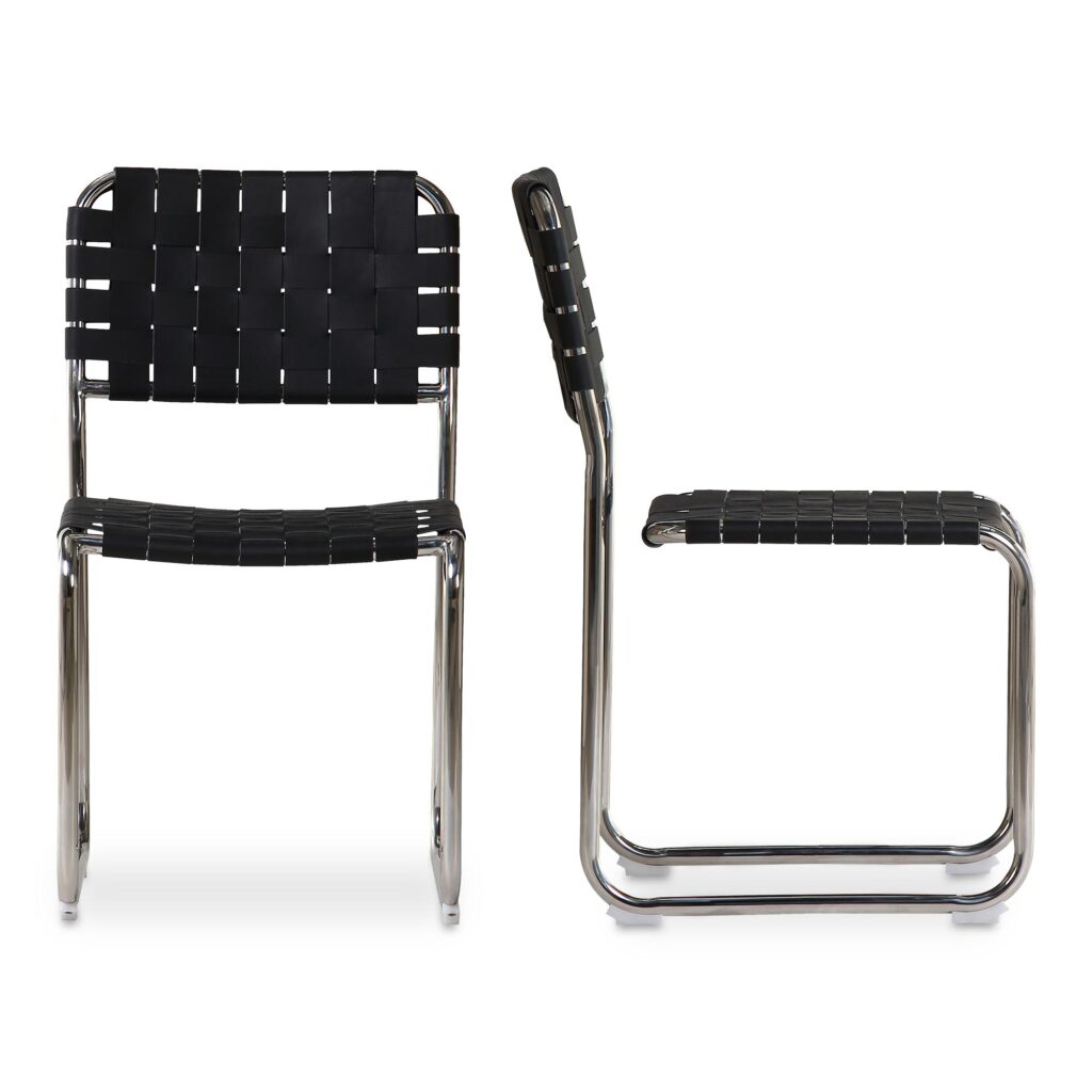 Moma Stainless Steel Dining Chair -Set Of Two - Image 2