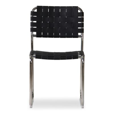 Moma Stainless Steel Dining Chair -Set Of Two QN-1033-02 QN 1033 02 Moma front silo