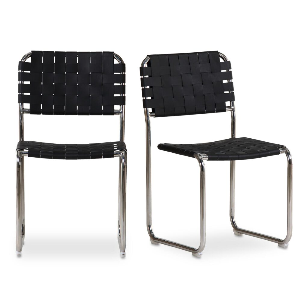 Moma Stainless Steel Dining Chair -Set Of Two