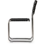 Moma Stainless Steel Dining Chair - Set of Two QN-1033-02 QN 1033 02 Moma side silo