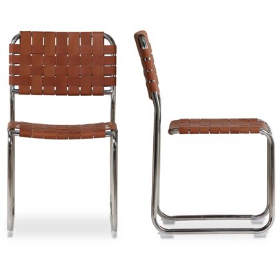 Moma Stainless Steel Dining Chair-Set Of Two QN-1033-03 QN 1033 03 81