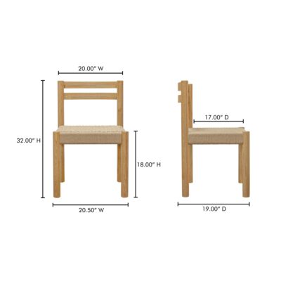 Finn Dining Chair – Set Of Two QO-1004-24 QO 1004 24 70