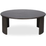 Penny Large Coffee Table Dark Brown QO-1012-20 QO 1012 20 Penny back shadsilo