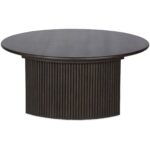Penny Large Coffee Table Dark Brown QO-1012-20 QO 1012 20 Penny side shadsilo