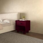 Jolene Nightstand Deep Red QO-1013-06 QO 1013 06 11