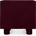 Jolene Nightstand Deep Red QO-1013-06 QO 1013 06 Jolene back shadsilo