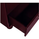 Jolene 6 Drawer Dresser Deep Red QO-1014-06 QO 1014 06 Jolene closeup01 shadsilo