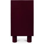 Jolene 6 Drawer Dresser Deep Red QO-1014-06 QO 1014 06 Jolene side right shadsilo