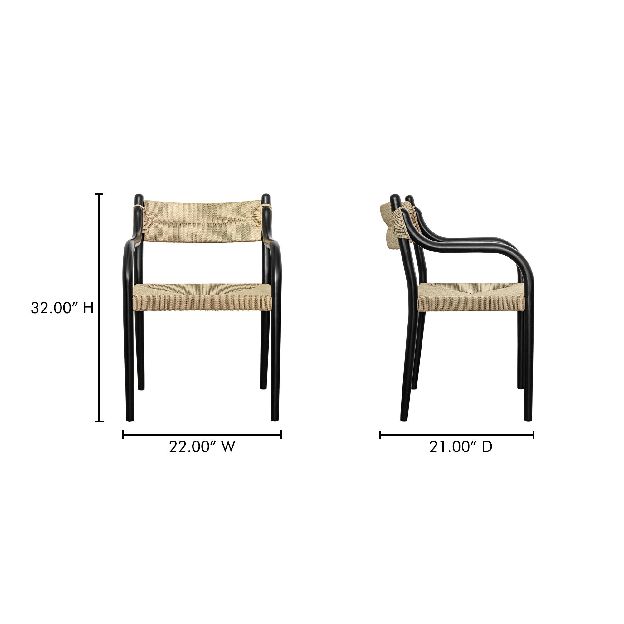 Kenny Dining Chair Black 9 Kenny Dining Chair Black - Image 9