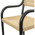 Kenny Dining Chair Black QO-1015-02 QO 1015 02 Kenny closeup01 shadsilo