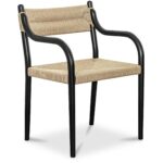 Kenny Dining Chair Black QO-1015-02 QO 1015 02 Kenny diagR shadsilo