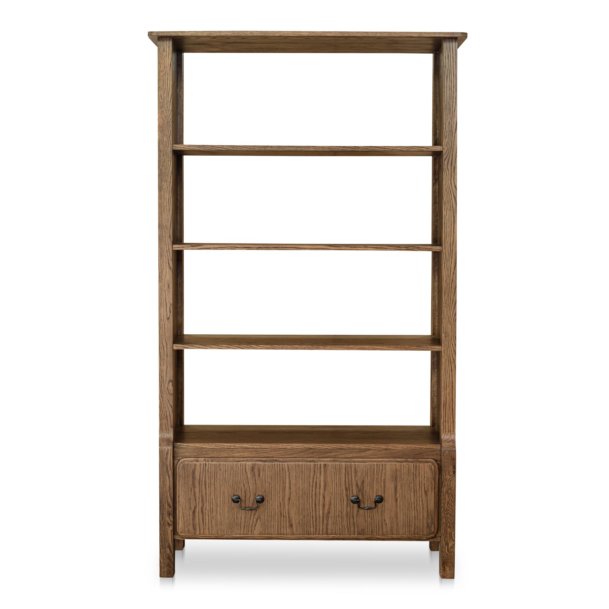 Caroline Bookcase Warm Brown 1 Caroline Bookcase Warm Brown
