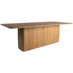 Winston Dining Table Rustic Oak QO-1019-24-0 QO 1019 24 0 Winston diagR shadsilo