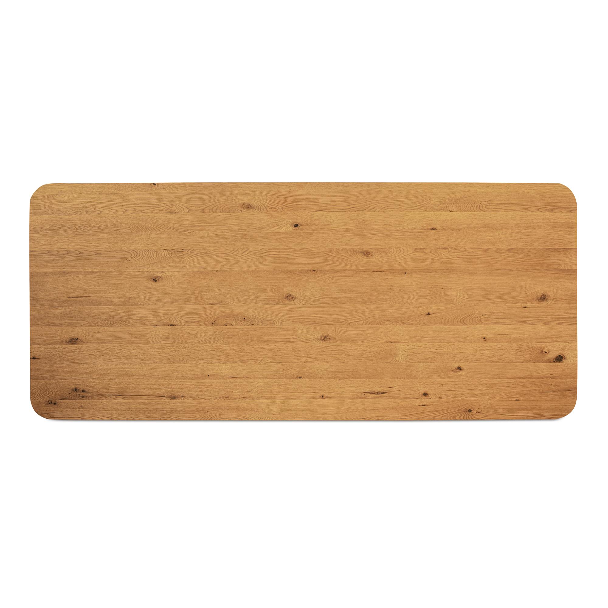 Winston Dining Table Rustic Oak 4 Winston Dining Table Rustic Oak - Image 4