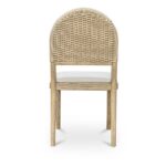 Claire Dining Chair Natural - Set of Two QO-1025-24 QO 1025 24 Claire back shadsilo