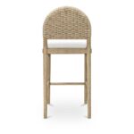Claire Counter Stool Natural QO-1026-24 QO 1026 24 Claire back shadsilo