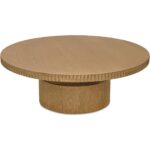 Leigh Coffee Table Brown QO-1028-03-0 QO 1028 03 0 Leigh front top shadsilo