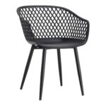 Piazza Outdoor Chair Black (Set of 2) 13 Piazza Outdoor Chair Black (Set of 2) QX-1001-02 QX 1001 02 01