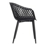 Piazza Outdoor Chair Black (Set of 2) 14 Piazza Outdoor Chair Black (Set of 2) QX-1001-02 QX 1001 02 02
