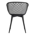 Piazza Outdoor Chair Black (Set of 2) 15 Piazza Outdoor Chair Black (Set of 2) QX-1001-02 QX 1001 02 03