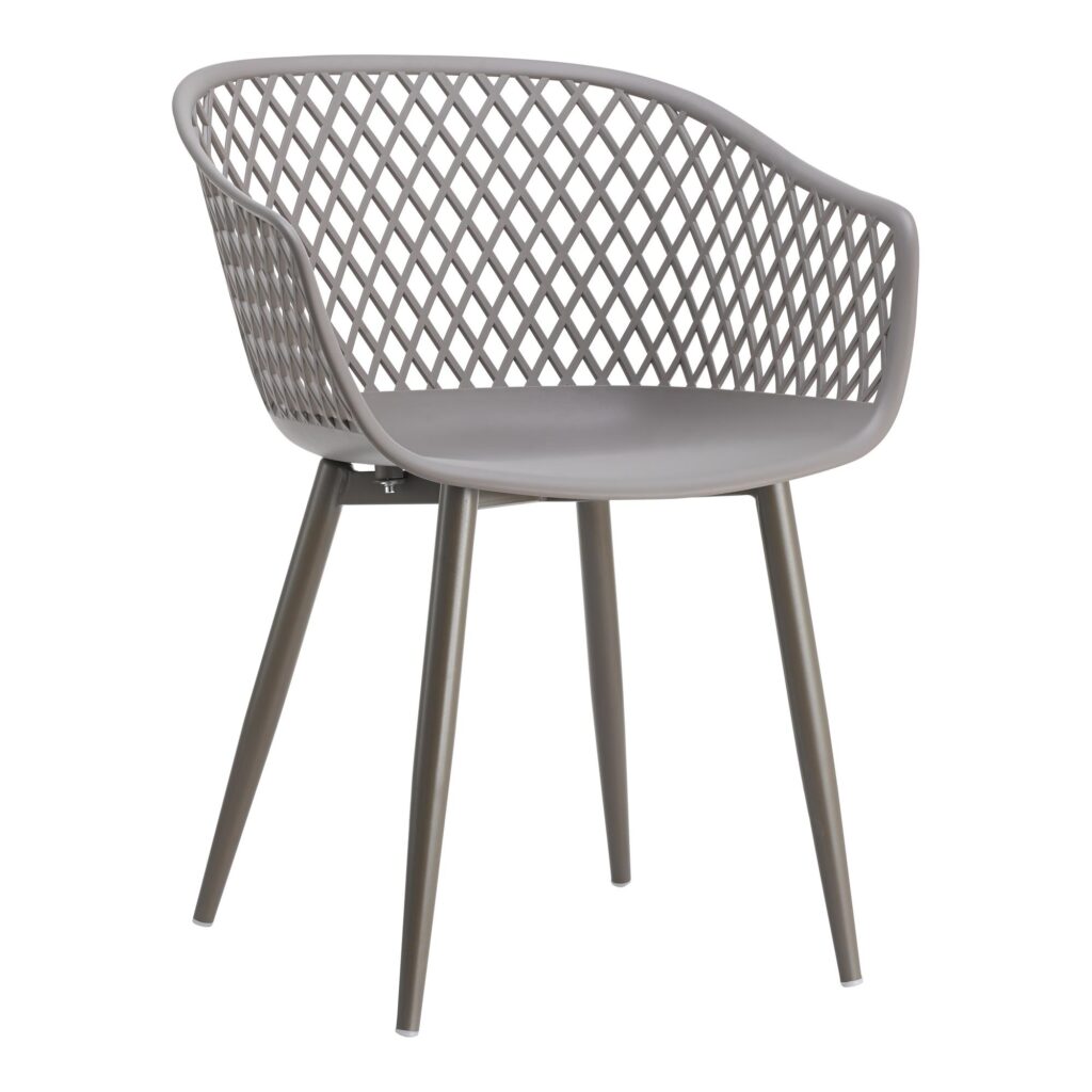 Piazza Outdoor Chair Grey (Set of 2) - Image 5