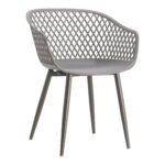 Piazza Outdoor Chair Grey (Set of 2) 13 Piazza Outdoor Chair Grey (Set of 2) QX-1001-15 QX 1001 15 01
