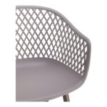 Piazza Outdoor Chair Grey (Set of 2) 16 Piazza Outdoor Chair Grey (Set of 2) QX-1001-15 QX 1001 15 04