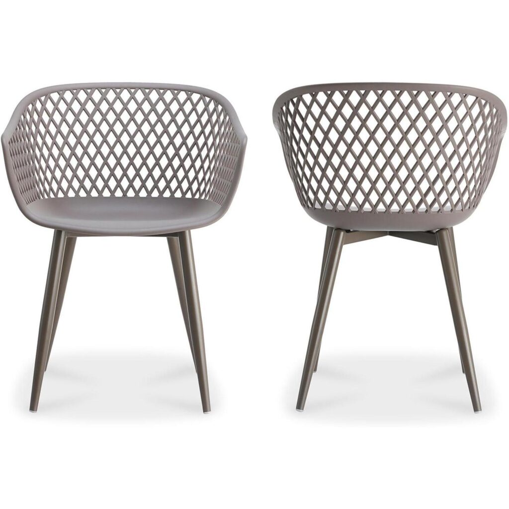 Piazza Outdoor Chair Grey (Set of 2) - Image 3