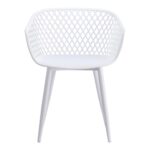 Piazza Outdoor Chair White (Set of 2) 5 Piazza Outdoor Chair White (Set of 2) QX-1001-18 QX 1001 18