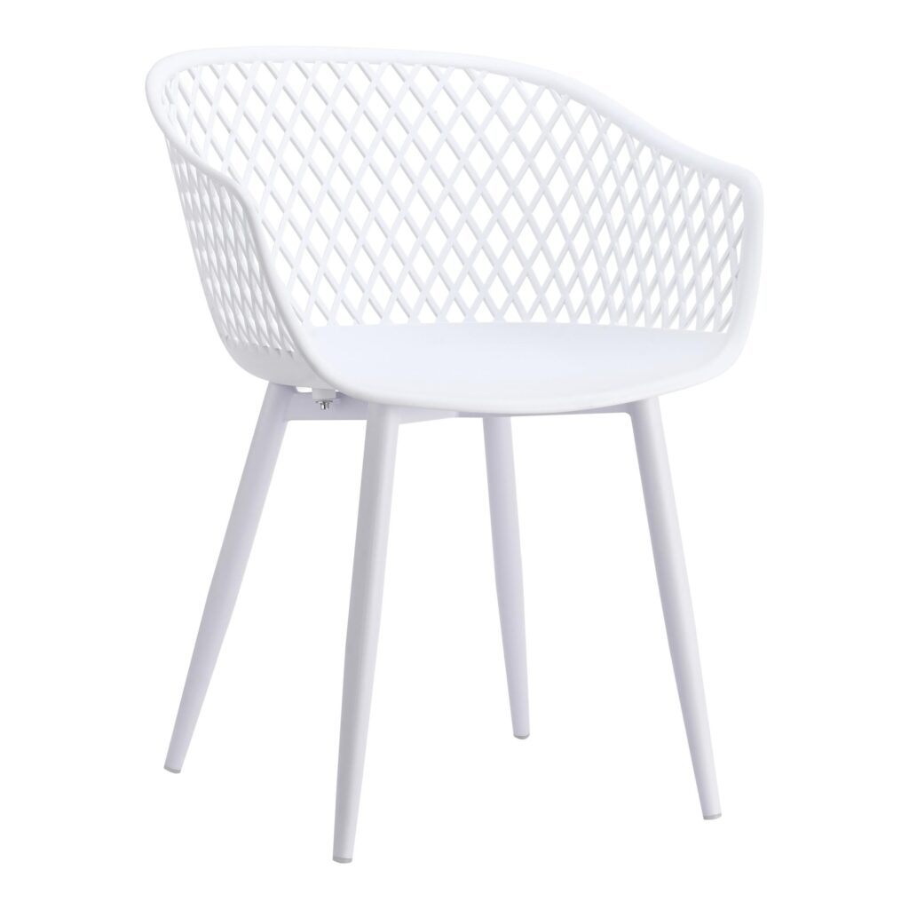 Piazza Outdoor Chair White (Set of 2) - Image 3