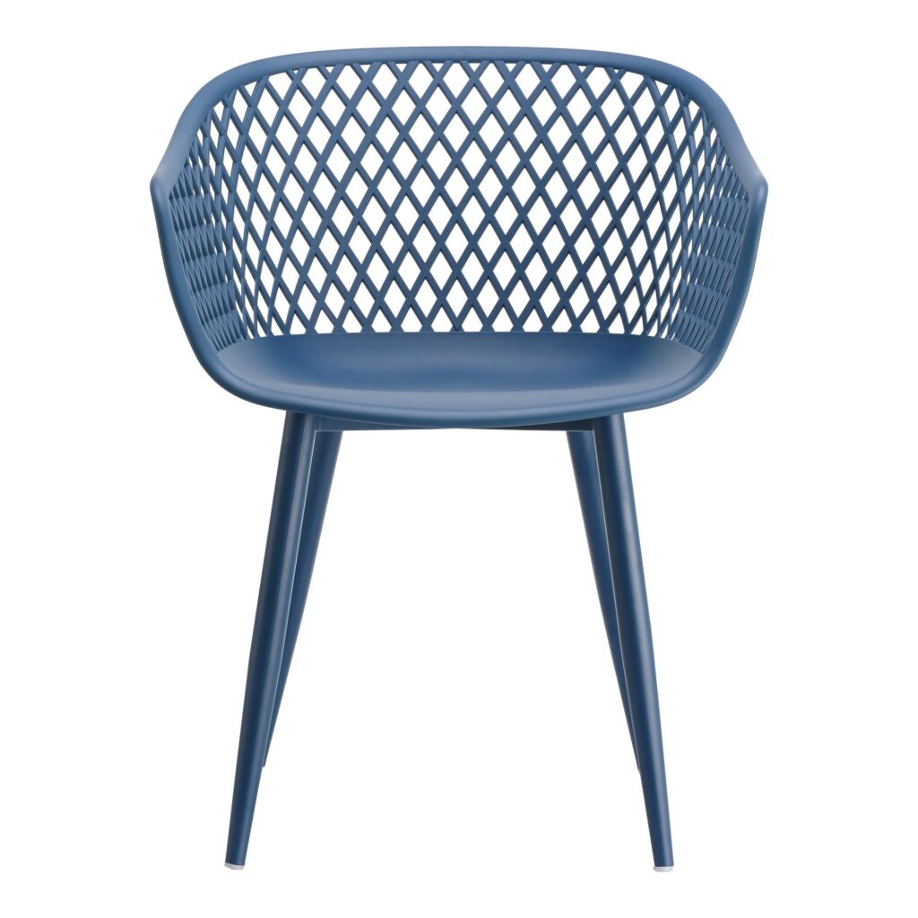 Piazza Outdoor Chair Blue (Set of 2) - Image 4