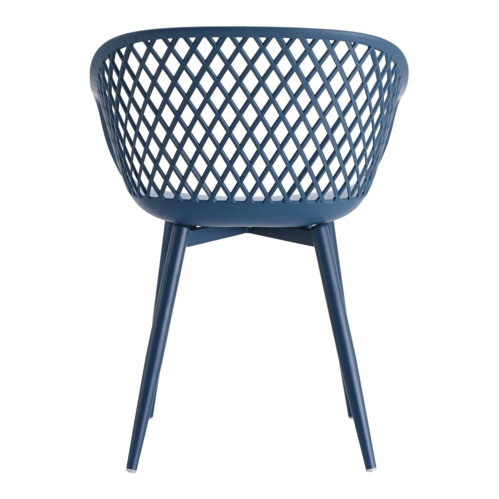 Piazza Outdoor Chair Blue (Set of 2) - Image 7