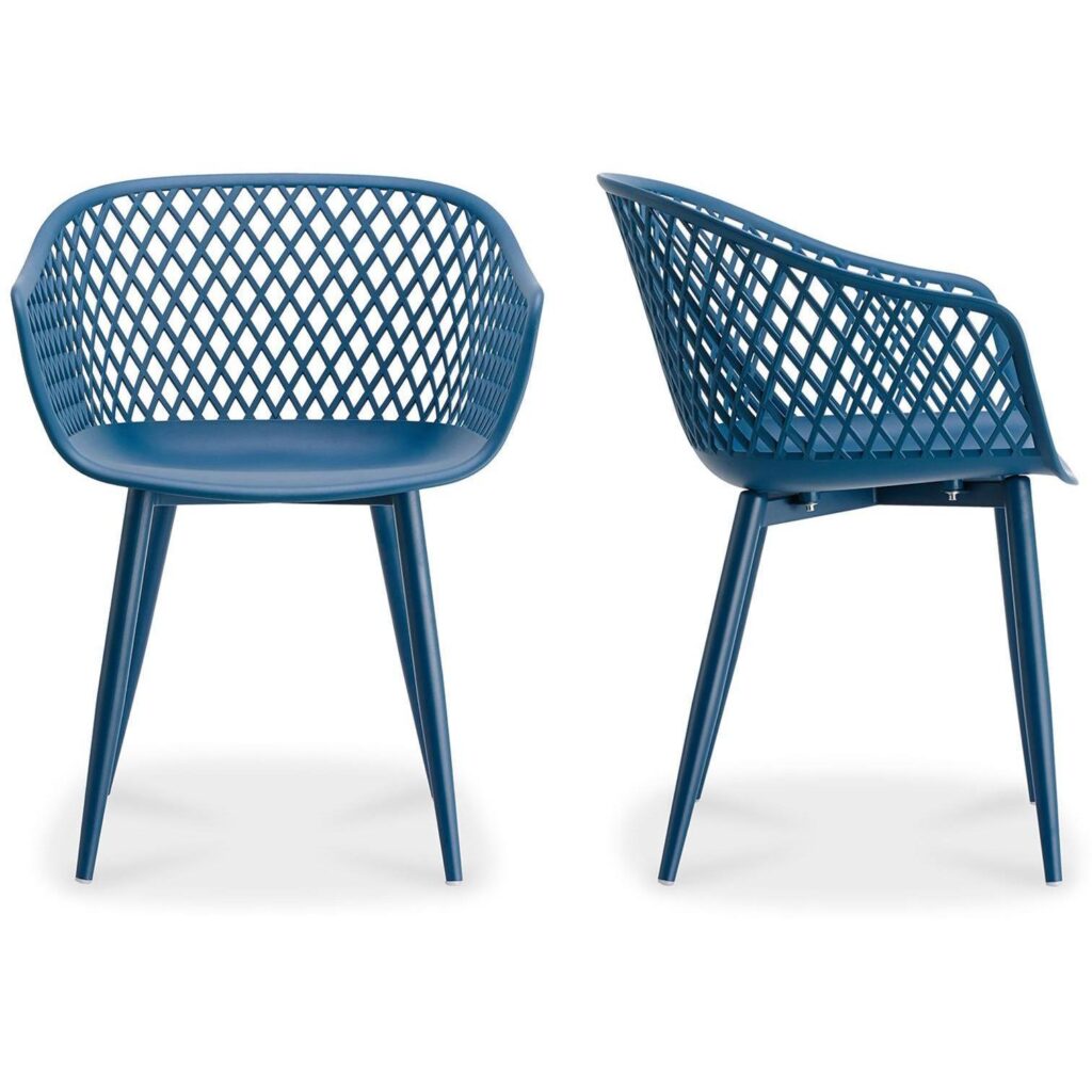 Piazza Outdoor Chair Blue (Set of 2)