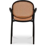 Soren Outdoor Dining Chair Black (Set of Two) QX-1003-02 QX 1003 02 Soren back shadsilo