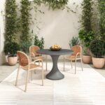 Soren Outdoor Dining Chair White (Set of Two) QX-1003-18 QX 1003 18 01