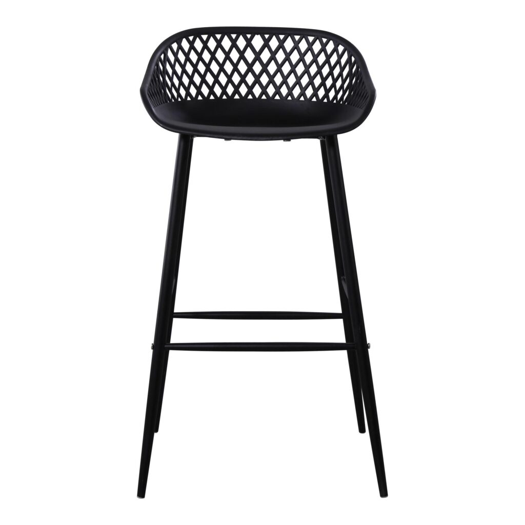 Piazza Outdoor Barstool Black (Set of 2) - Image 4