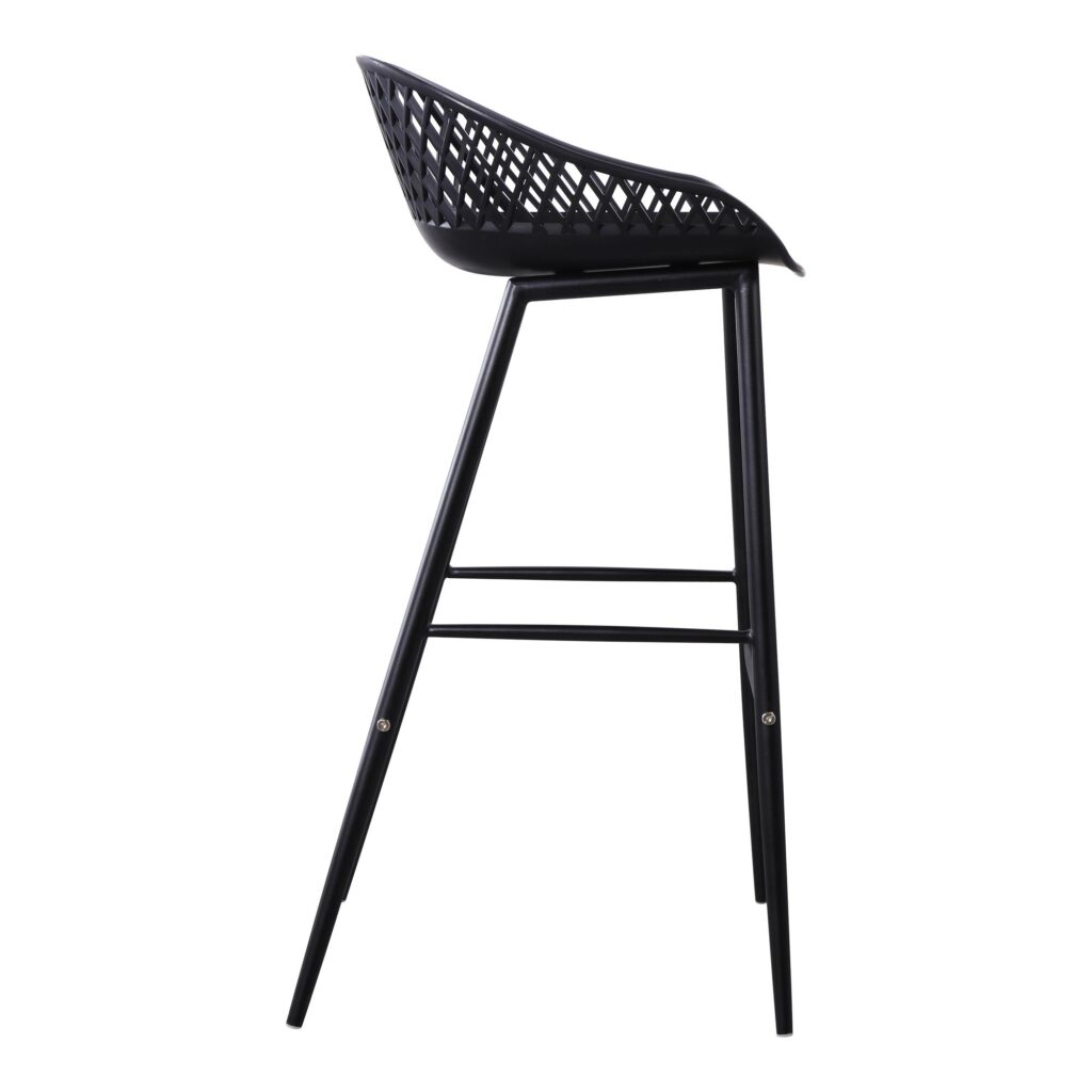 Piazza Outdoor Barstool Black (Set of 2) - Image 7