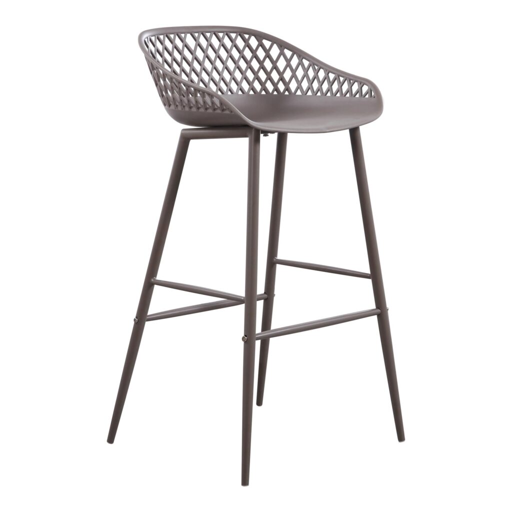 Piazza Outdoor Barstool Grey (Set of 2) - Image 6