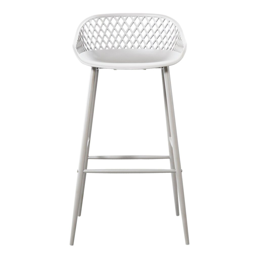 Piazza Outdoor Barstool White (Set of 2) - Image 4