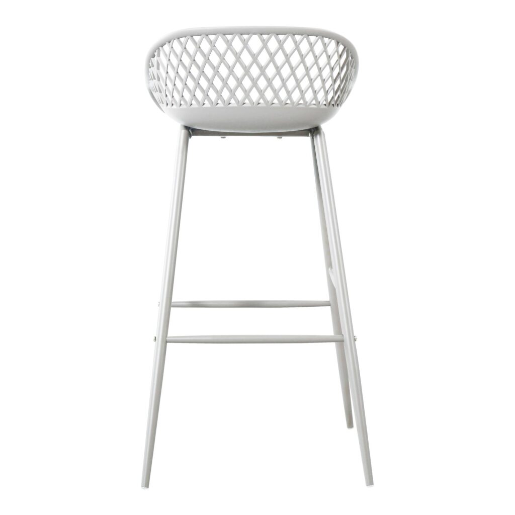 Piazza Outdoor Barstool White (Set of 2) - Image 8