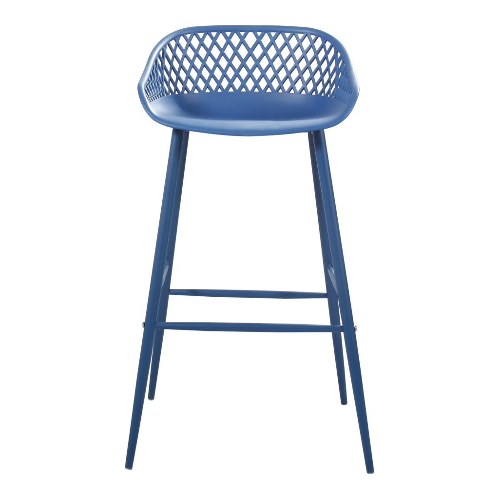 Piazza Outdoor Barstool Blue (Set of 2) - Image 4