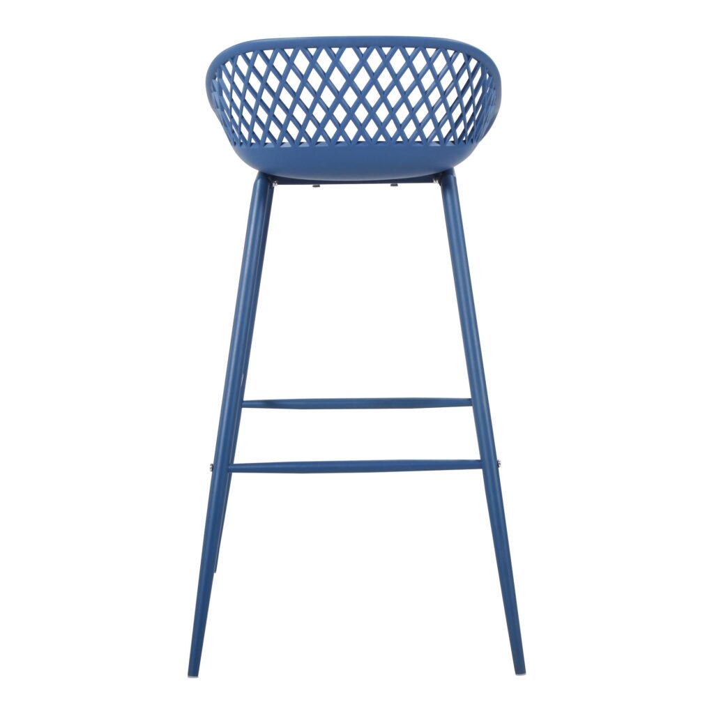 Piazza Outdoor Barstool Blue (Set of 2) - Image 8