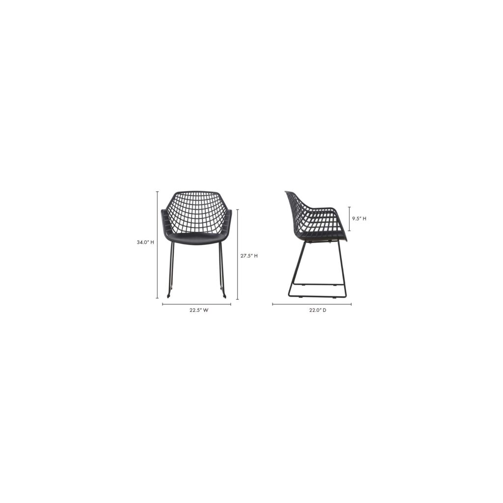 Honolulu Chair Black (Set of 2) - Image 10