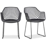 Honolulu Chair Black (Set of 2) 11 Honolulu Chair Black (Set of 2) QX-1007-02 QX 1007 02 81