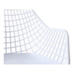 Honolulu Chair White (Set of 2) QX-1007-18 QX 1007 18 05